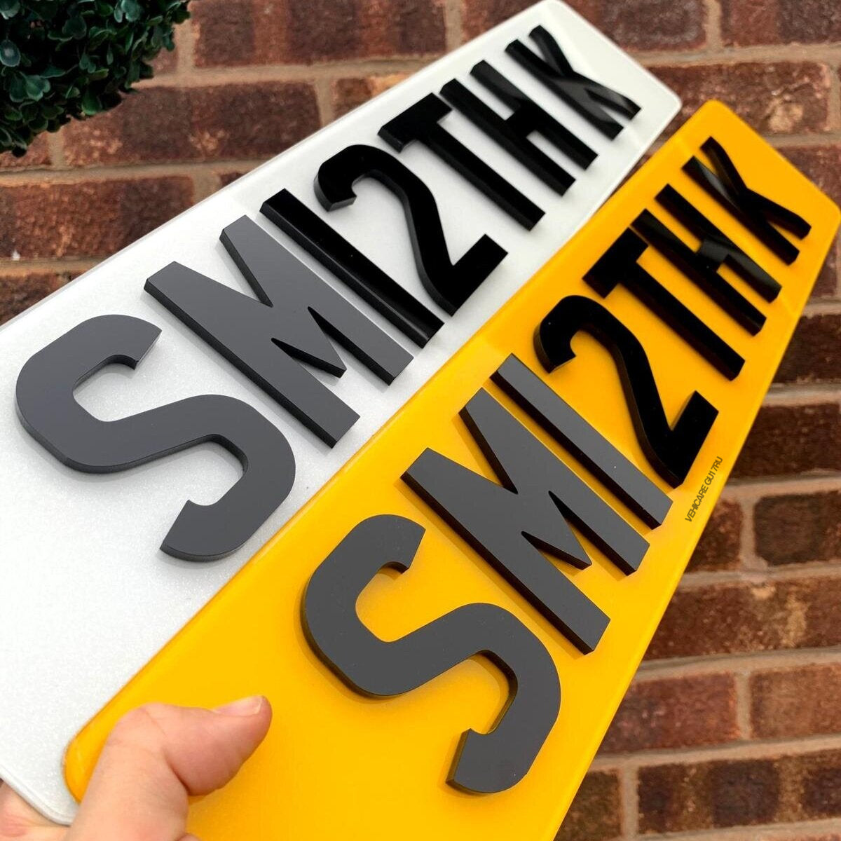 4D Number Plates