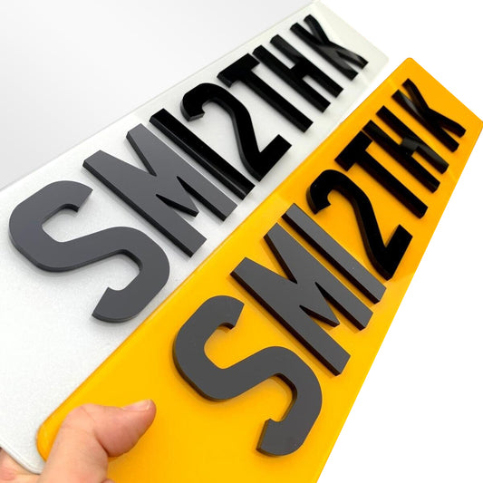 4D Number Plates