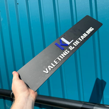 Custom Business Logo Plate