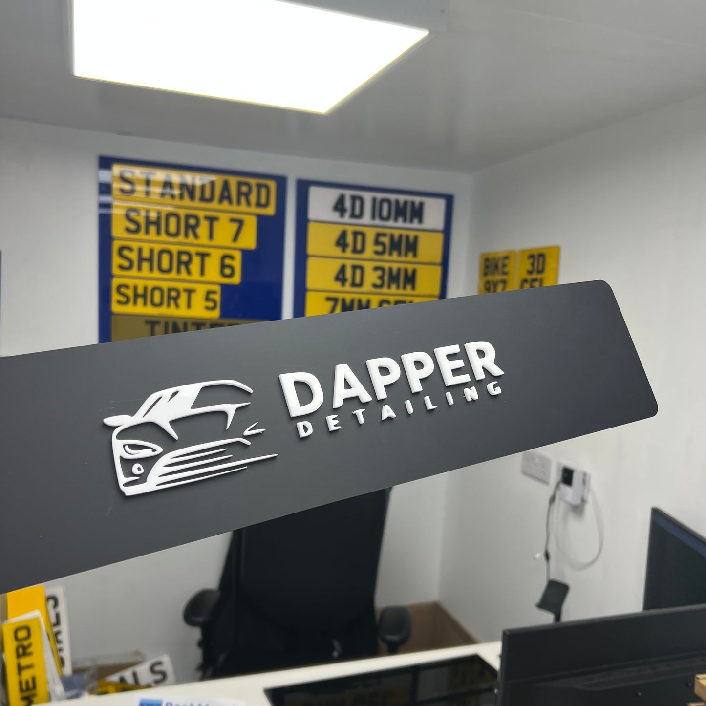 Custom Business Logo Plate