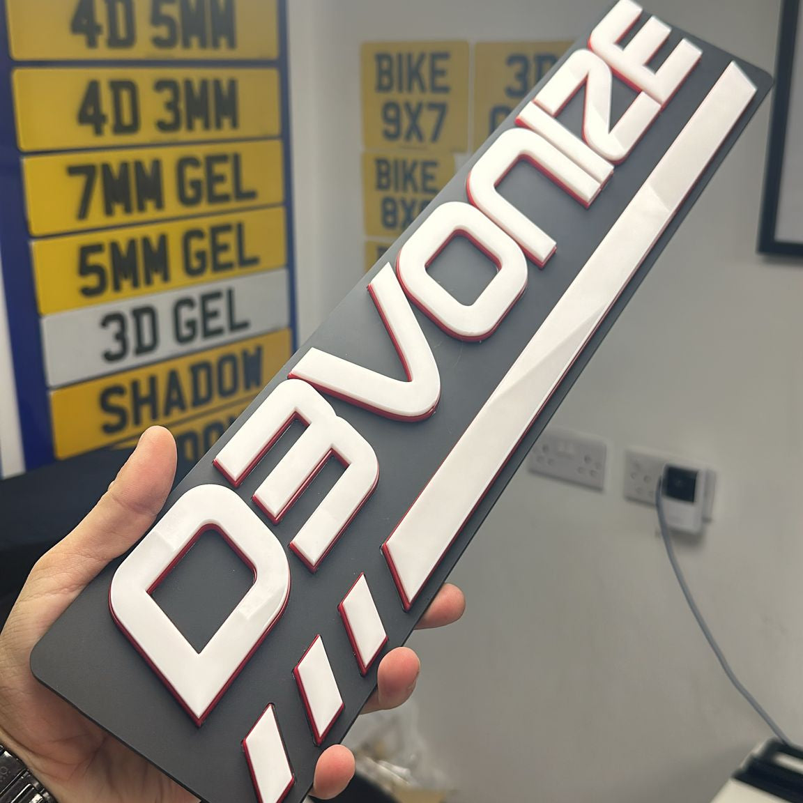 Custom Business Logo Plate